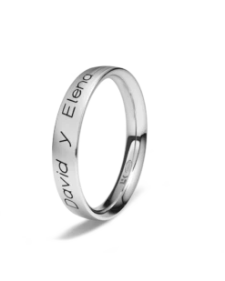 Alianza De Boda Oro 18k - EK-750-P2-35-MA-1B00S00