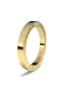 Alianza De Boda Oro 18k - EK-750AMA25-1501