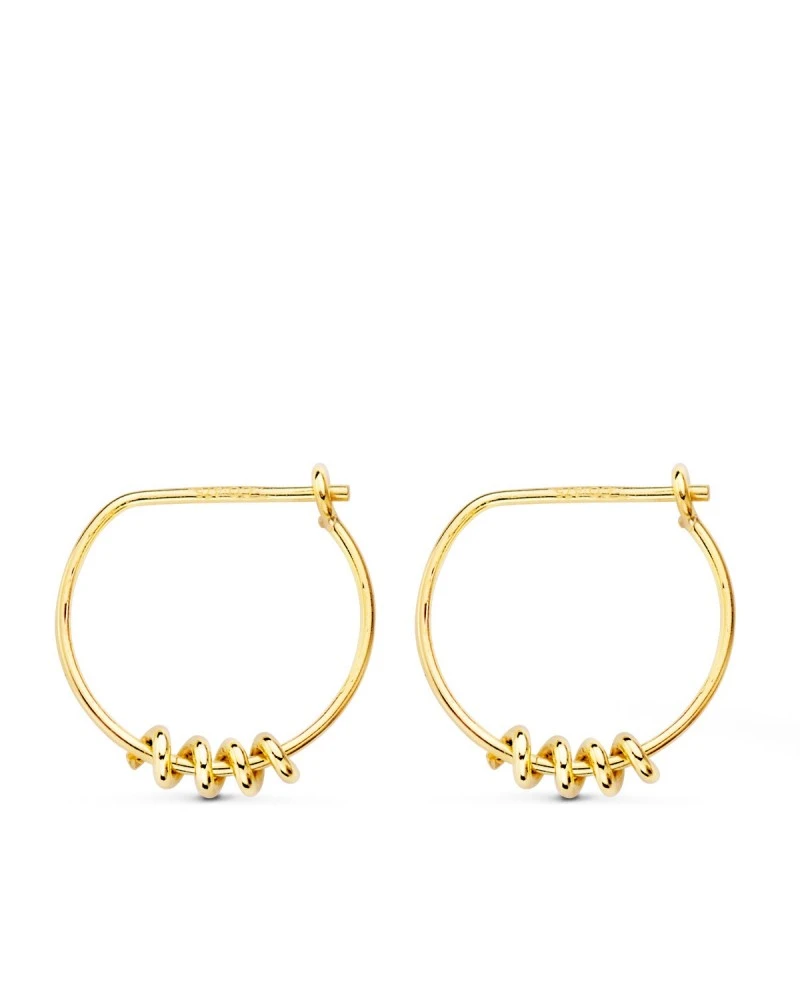 Aros De Oro 18k PM-21209 3 Aros De Oro 18k PM-21209