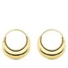 Aros De Oro De 18k Medianos PM-18963