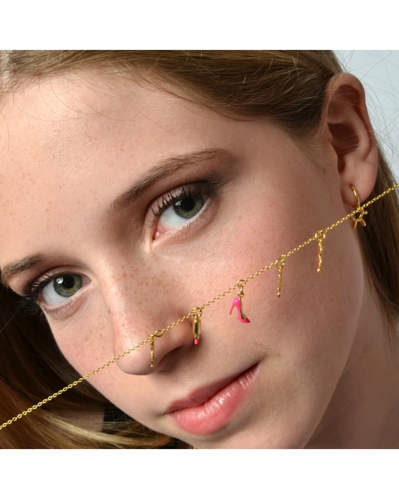 CADENA BASE PLATA 45 CM 5 CADENA BASE PLATA 45 CM - Imagen 3