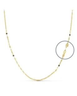 Cadena De Oro De 18k. DIAMANTADA MACIZA PM-8000650