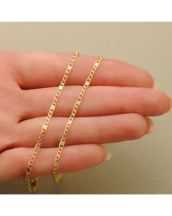 Cadena De Oro De 18k Hueca PM-26006650 -FALOMIR Tienda de ventas cadena de oro de 18k hueca 53