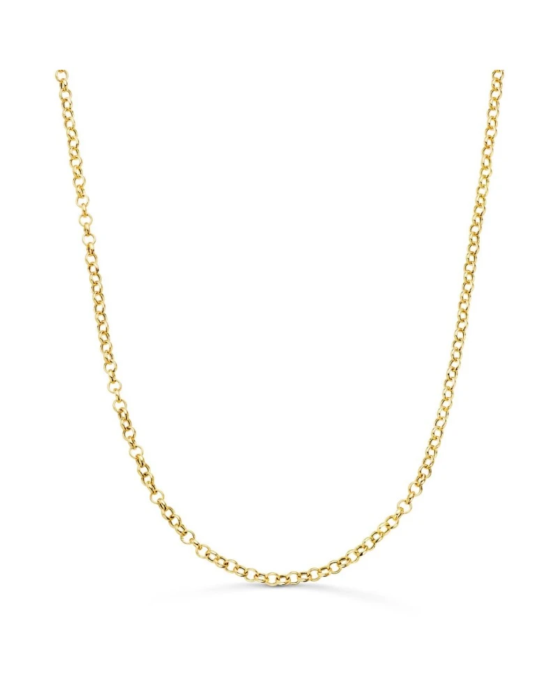 Cadena De Oro De 18k Hueca PM-20007250 3 Cadena De Oro De 18k Hueca PM-20007250