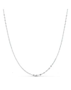Cadena De Oro De 18k Maciza Con Eslabones Tallados PM-12000945