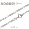 CADENA PLATA FORZADA 60 CENTÍMETROS -FALOMIR Tienda de ventas cadena plata forzada 60 centimetros