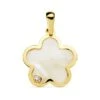 Colgante De Oro De 18k Flor PM-16875