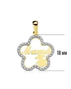 Colgante Mama Oro 18k PM-16835-NINA -FALOMIR Tienda de ventas colgante mama oro 18k 2