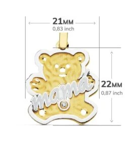 Colgante Mama Oro 18k PM-16593 -FALOMIR Tienda de ventas colgante mama oro 18k 5