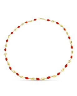 Collar De Oro Amarillo De 18 Kilates PM-15000150