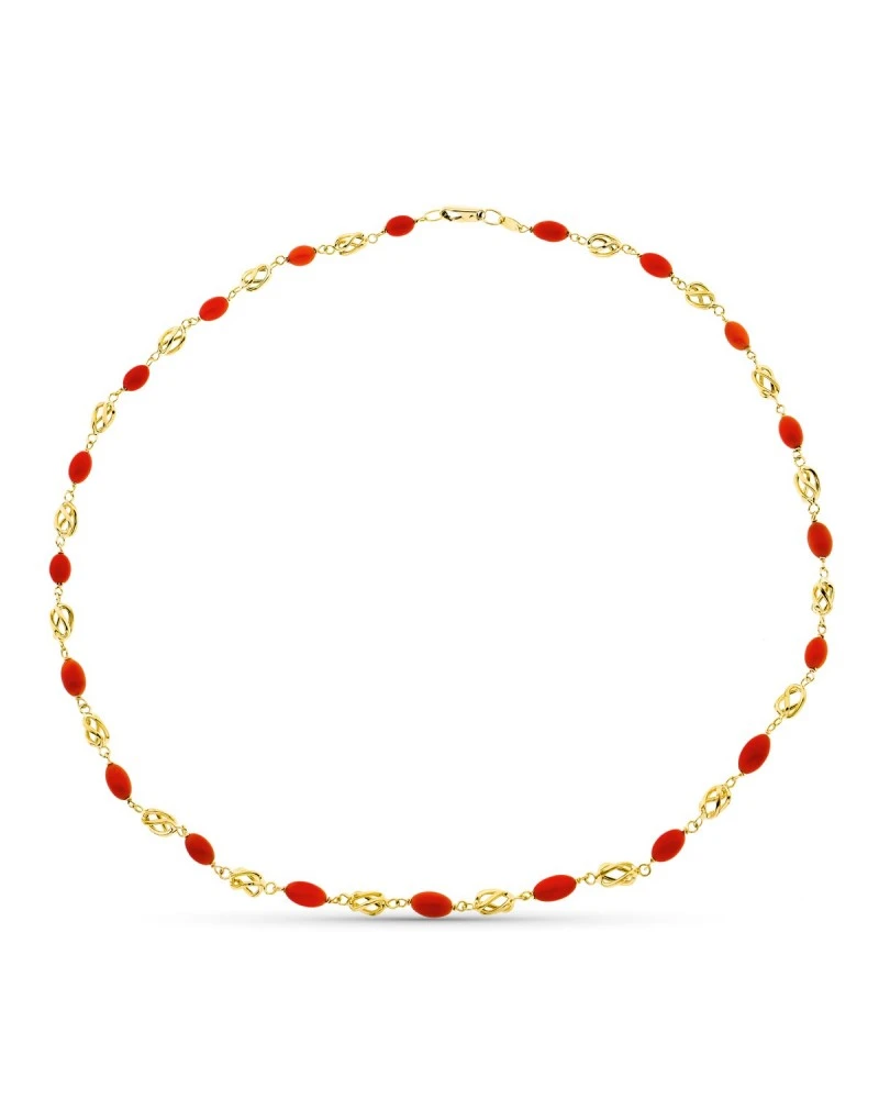 Collar De Oro Amarillo De 18 Kilates PM-15000145 3 Collar De Oro Amarillo De 18 Kilates PM-15000145