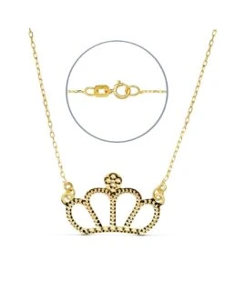 Collar De Oro Amarillo De 18k PM-16842