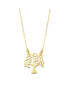 Collar De Oro Amarillo De 18k PM-16854