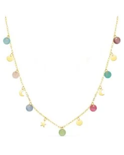 Collar De Oro Amarillo De 18k PM-22093