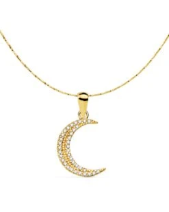 Collar De Oro Amarillo De 18k PM-22016