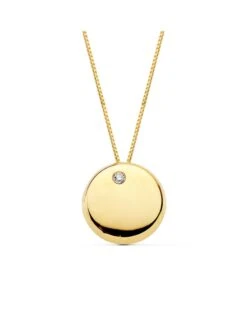 Collar De Oro Amarillo De 18k PM-18900-3