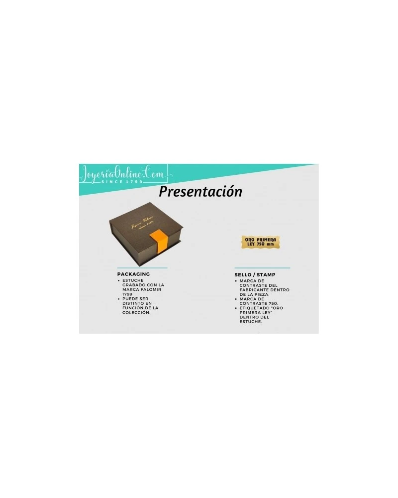 Collar De Oro Blanco De 18k PM-12000289 4 Collar De Oro Blanco De 18k PM-12000289 - Imagen 2