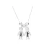 Collar Personalizado En Plata Dos Niños -FALOMIR Tienda de ventas collar personalizado plata dos ninos 2
