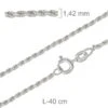 CORDON PLATA 40 CENTÍMETROS -FALOMIR Tienda de ventas cordon plata 40 centimetros