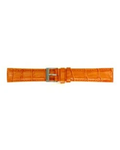 CORREA PIEL 20 MM NARANJA