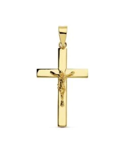 Cruz Con Cristo En Oro De 18k PM-16836
