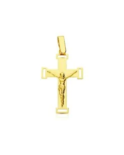 Cruz Con Cristo En Oro De 18k PM-16382