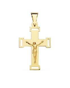 Cruz Con Cristo En Oro De 18k PM-14000368