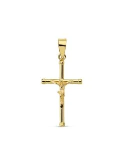 Cruz Con Cristo En Oro De 18k PM-16809