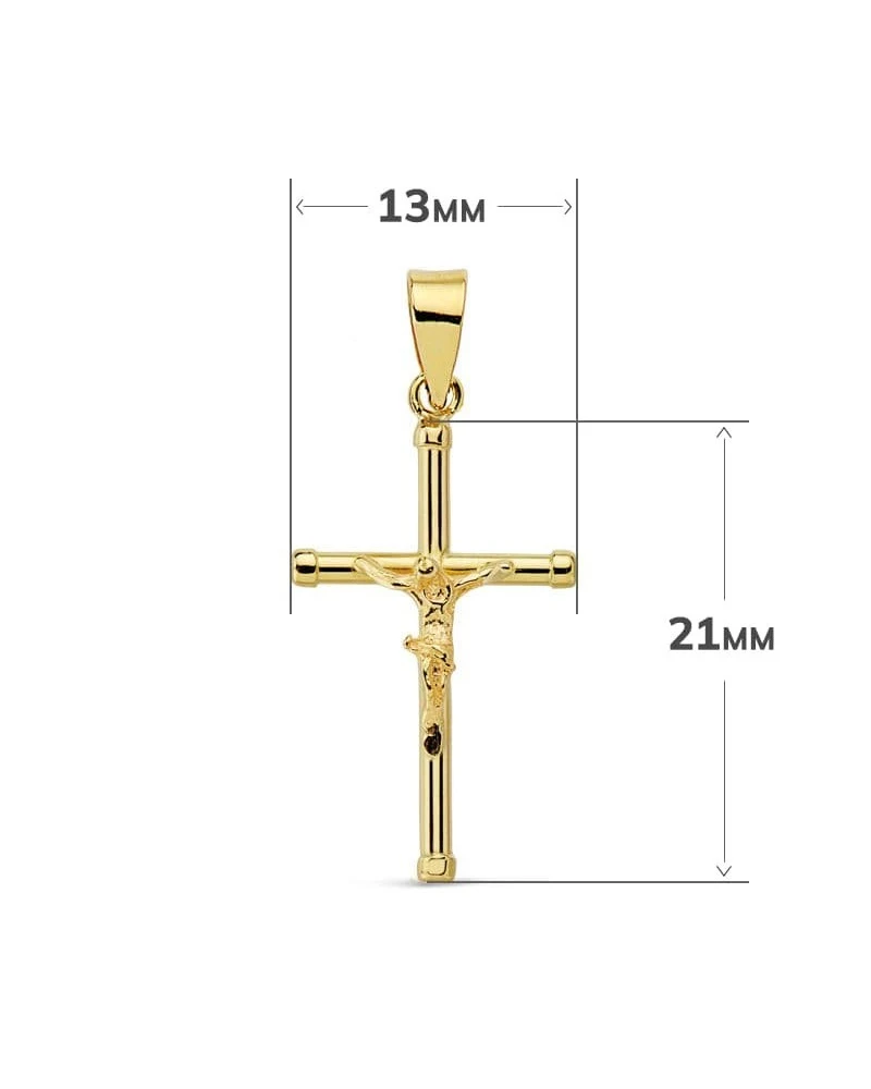 Cruz Con Cristo En Oro De 18k PM-16809 5 Cruz Con Cristo En Oro De 18k PM-16809 - Imagen 3