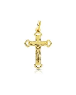 Cruz Con Cristo En Oro De 18k PM-16536