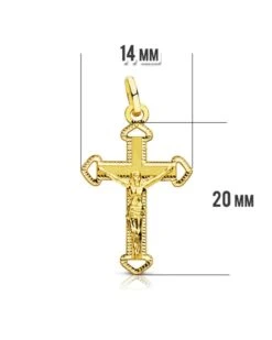 Cruz Con Cristo En Oro De 18k PM-16598 -FALOMIR Tienda de ventas cruz con cristo en oro de 18k 51