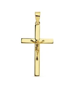 Cruz Con Cristo En Oro De 18k PM-16837
