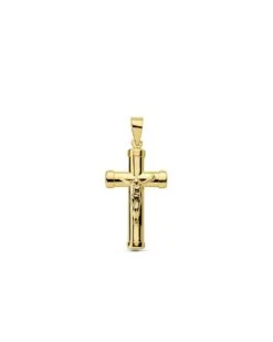 Cruz Con Cristo En Oro De 18k PM-16791