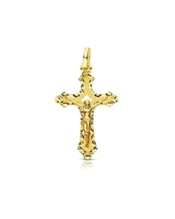 Cruz Con Cristo En Oro De 18k PM-16538