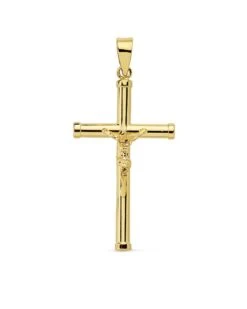 Cruz Con Cristo En Oro De 18k PM-16815