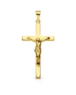 Cruz Con Cristo En Oro De 18k PM-13234