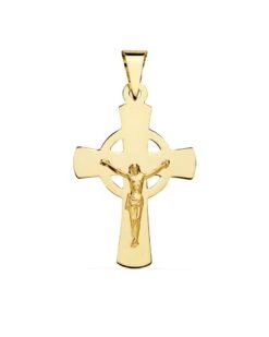 Cruz Con Cristo En Oro De 18k PM-14000374