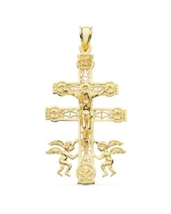 Cruz De Caravaca De Oro De 18k PM-P7663-045