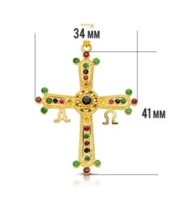 Cruz De Covadonga En Oro De 18k PM-13674 -FALOMIR Tienda de ventas cruz de covadonga en oro de 18k 4