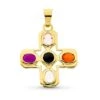 Cruz De Oro Amarillo De 18k PM-12000458 -FALOMIR Tienda de ventas cruz de oro amarillo de 18k pm 12000458