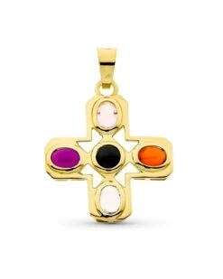 Cruz De Oro Amarillo De 18k PM-12000458