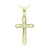 Cruz De Oro Amarillo De 18k PM-20000176 2 Cruz De Oro Amarillo De 18k PM-20000176 -FALOMIR Tienda de ventas cruz de oro amarillo de 18k pm 20000176