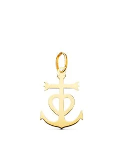 Cruz De Oro Amarillo De 18k PM-22285