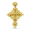 Cruz De Oro Amarillo De 18k PM-2619 -FALOMIR Tienda de ventas cruz de oro amarillo de 18k pm 2619