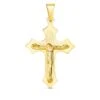 Cruz De Oro Amarillo De 18k PM-27000090 -FALOMIR Tienda de ventas cruz de oro amarillo de 18k pm 27000090