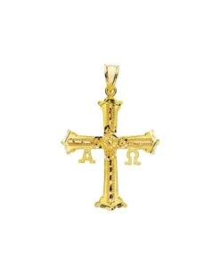 Cruz De Oro Amarillo De 18k PM-P6664-340