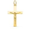 Cruz De Oro Amarillo De 18k PM-P7722-040 1 Cruz De Oro Amarillo De 18k PM-P7722-040 -FALOMIR Tienda de ventas cruz de oro amarillo de 18k pm p7722 040