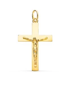 Cruz De Oro Amarillo De 18k PM-P7722-040