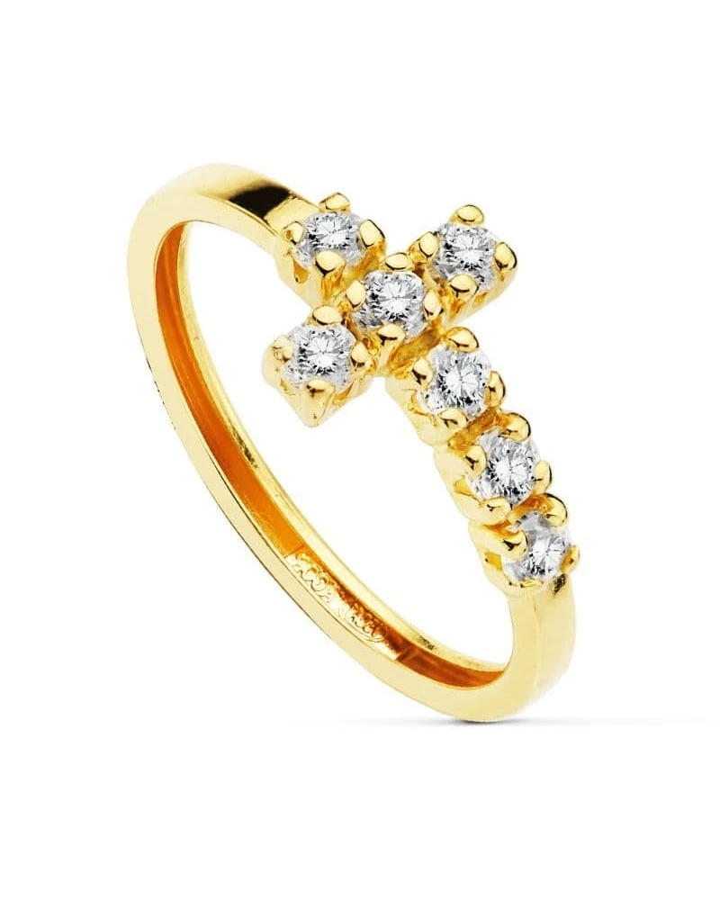 Cruz De Oro De 18 Kilates PM-19441-OA 3 Cruz De Oro De 18 Kilates PM-19441-OA