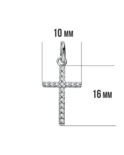 Cruz De Oro De 18k PM-16770 -FALOMIR Tienda de ventas cruz de oro de 18k 12